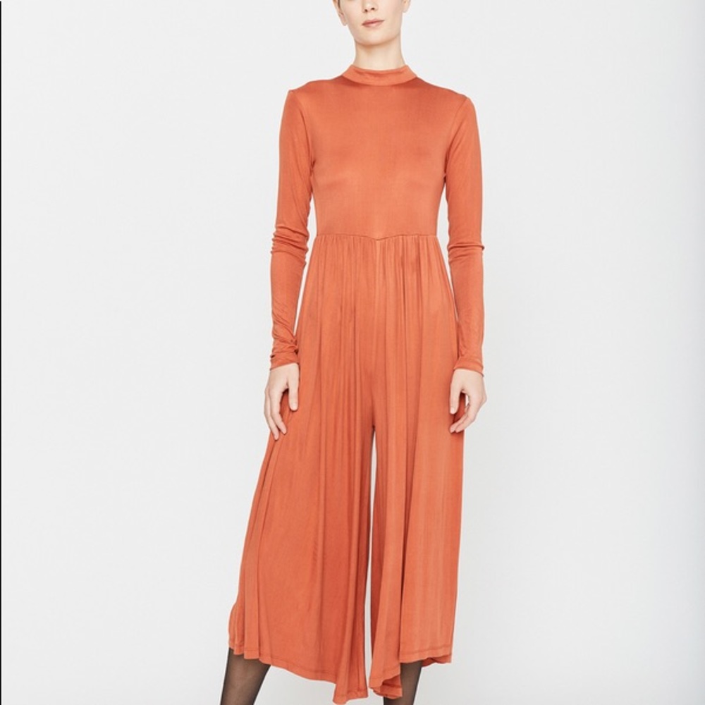 WRAY Pine Jumpsuit in Cayenne Silk